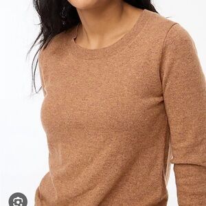 J. Crew Factory Merino/Cotton Teddie Sweater - Large